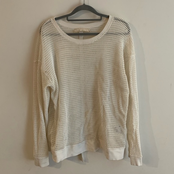 Off-White Other - Off-white Virgil Abloh mesh Crewneck sweatshirt